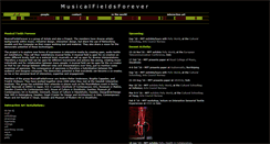 Desktop Screenshot of musicalfieldsforever.com
